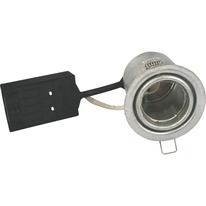 Scan Products Zeta indbygningsspot, GU10, galvaniseret stål – indbygningsspot — produktfoto