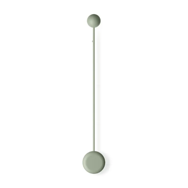 Vibia Pin 1692 Of/Off Sort Grøn – væglampe — produktfoto