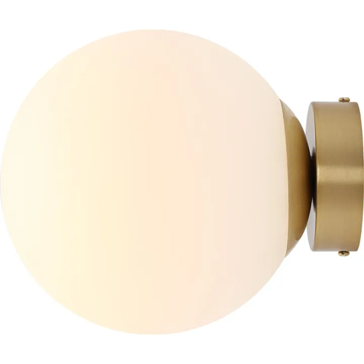 Aldex Ball , messing, Ø20 cm – væglampe — produktfoto