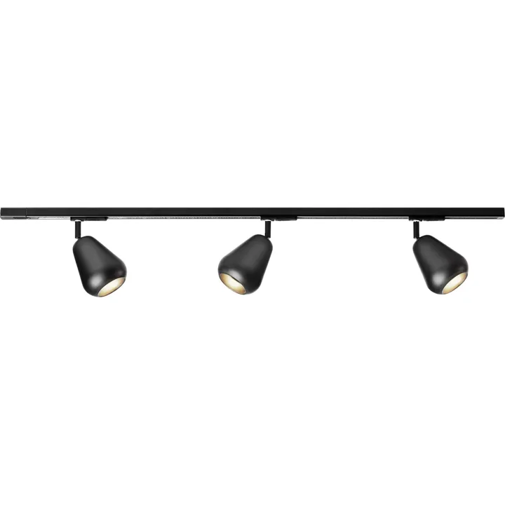 Nuura Anoli Spot Track Med Lamper 3 Stk. Sort – spot — produktfoto