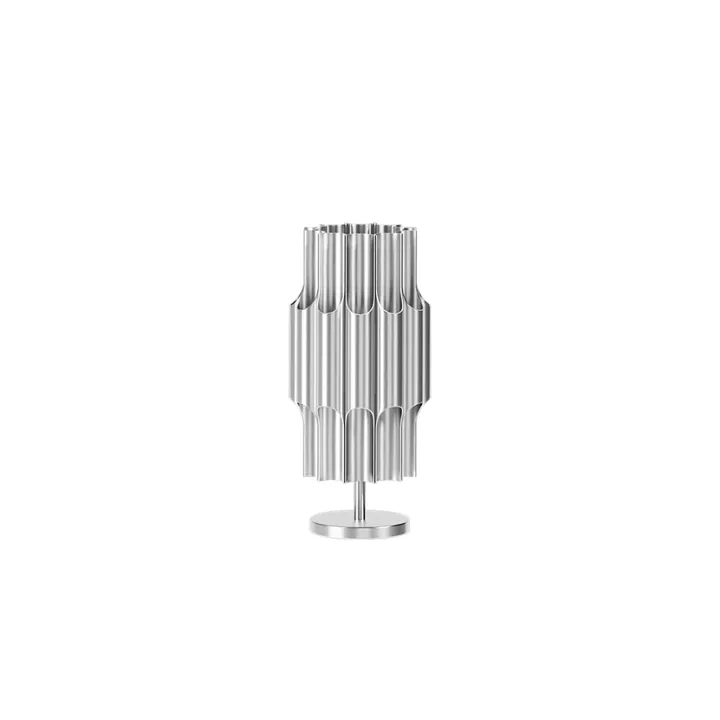 LYFA PAN 190 Aluminium – bordlampe — produktfoto