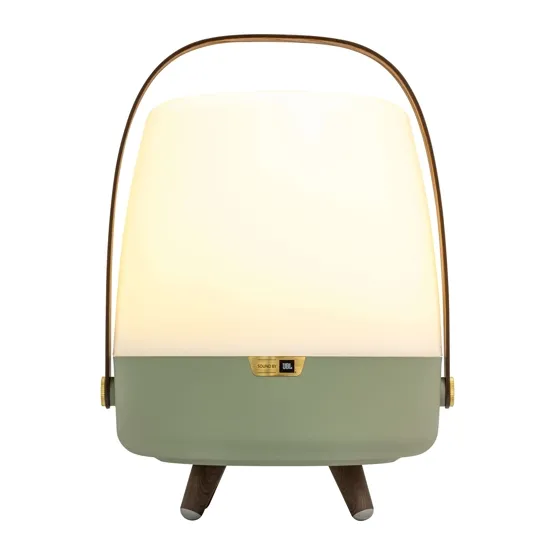 Kooduu Lite-up Play 2.0 LED lampe m/JBL højtaler, petroleum – bordlampe — produktfoto