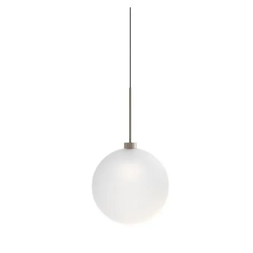 Karman Opium 1 Ø30 Frostet/Semi Glossy Aluminium – pendel — produktfoto