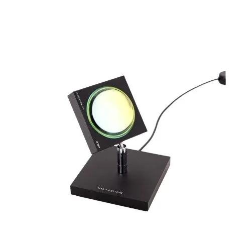 Halo Edition Classic Mini Lysprojektør Sunset Red – bordlampe — produktfoto