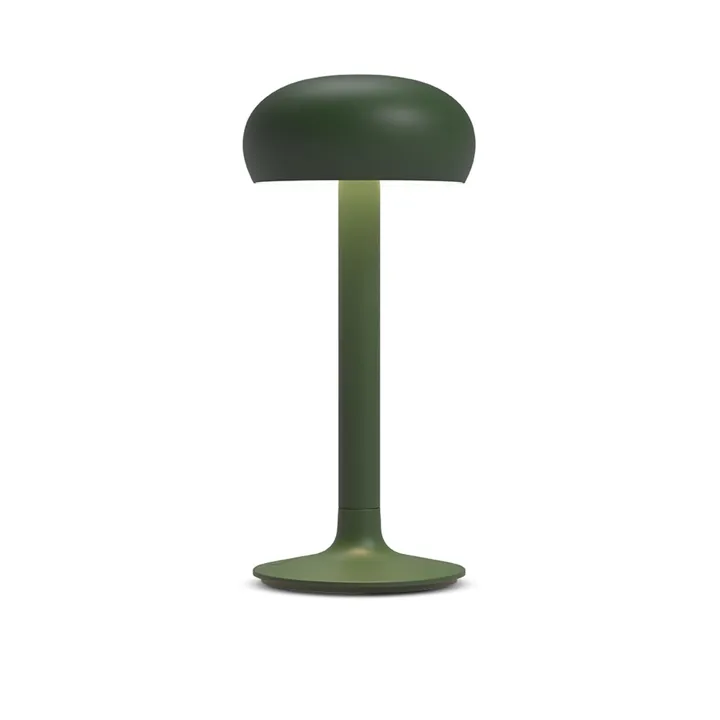 Please wait to be seated Emendo Transportable Lampe LED H29 Emerald Green – bordlampe — produktfoto