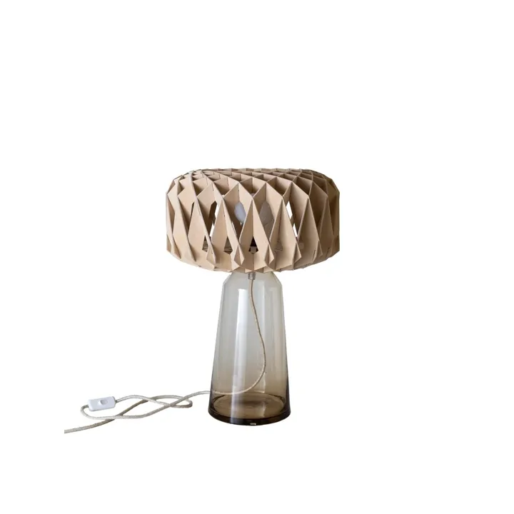 Pilke Signature 35 Amber/Birk – bordlampe — produktfoto