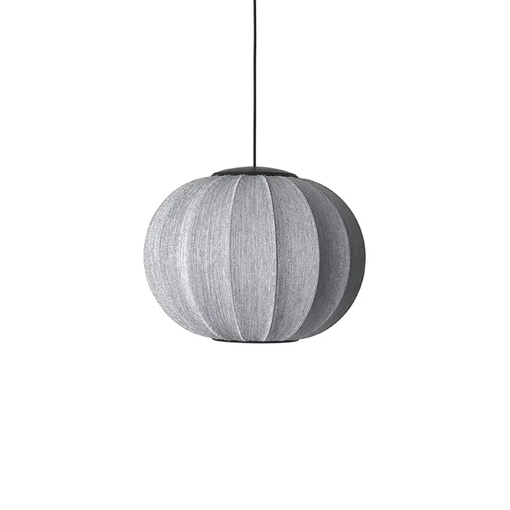 Made By Hand Anniversary Knit-Wit Ø45 Round Sølv Glitter LED – pendel — produktfoto