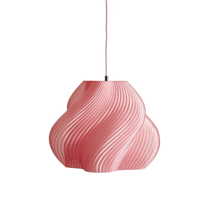 Créme Atelier Crème Atelier Soft Serve 03 Peach Sorbet/Krom – pendel — produktfoto