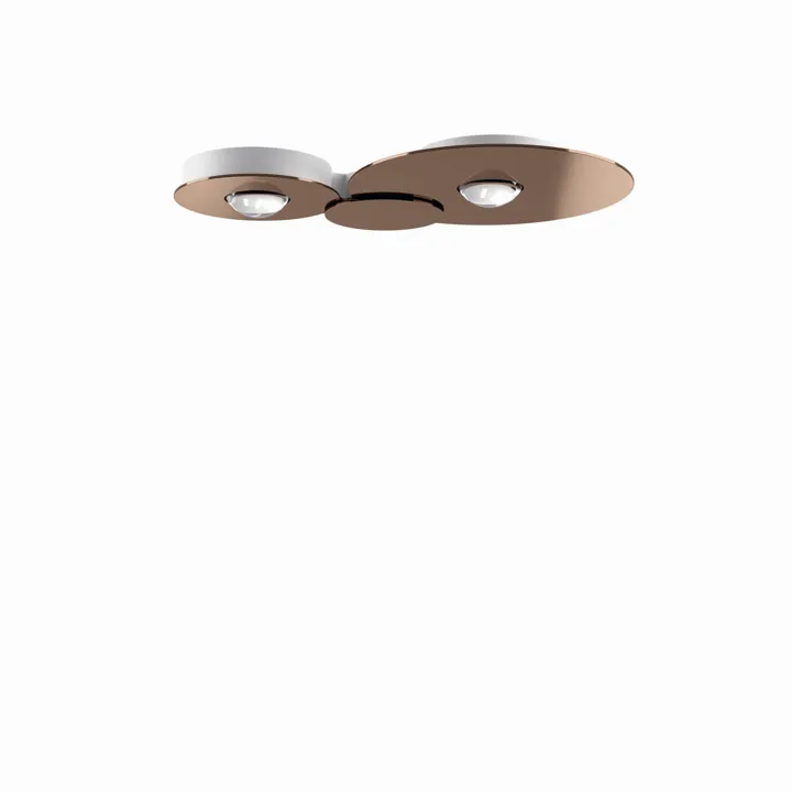 Lodes Bugia Double 3000K Bronze – loftlampe — produktfoto