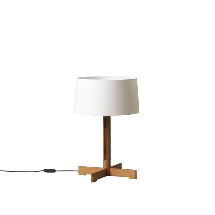 Santa & Cole FAD Menor Hvid/Eg – bordlampe — produktfoto