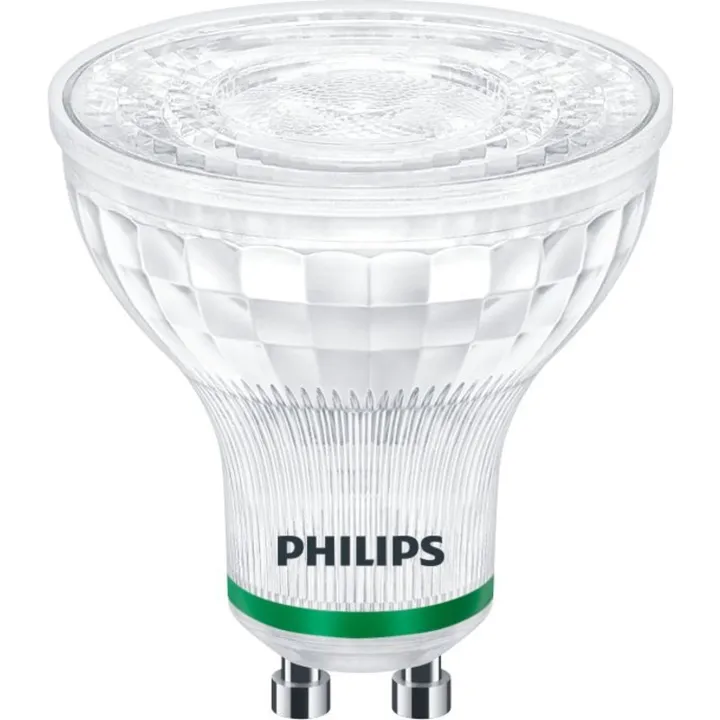 Philips Master Ultra Efficient GU10 spotpære, 3000K, 2,4W – pære — produktfoto