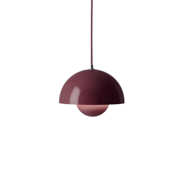 &Tradition Flowerpot VP1 Dark Plum – pendel — produktfoto
