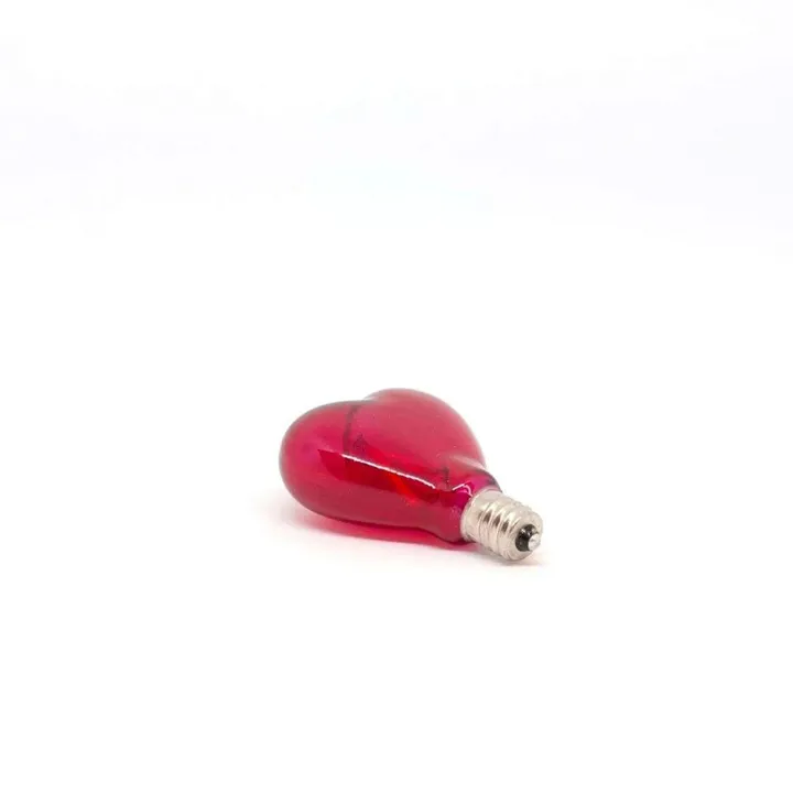 Seletti Pære E14, 1W LED Til Mouse Lamp Rød – pære — produktfoto