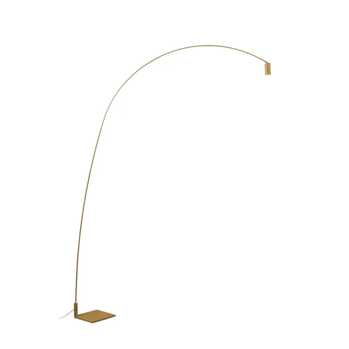 Nemo Fox Guld – gulvlampe — produktfoto