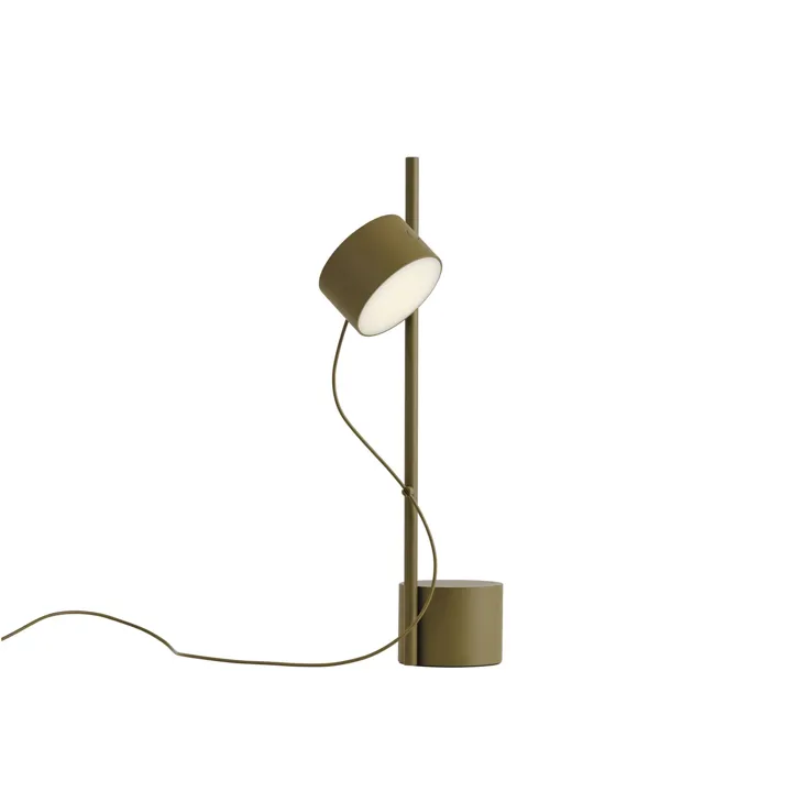 Muuto Post Brun Grøn – bordlampe — produktfoto