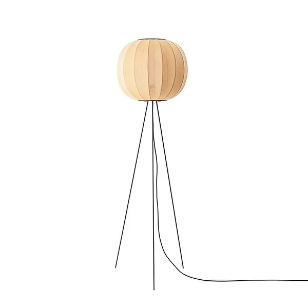 Made By Hand Knit-Wit Round Høj Ø45 Sunrise – gulvlampe — produktfoto