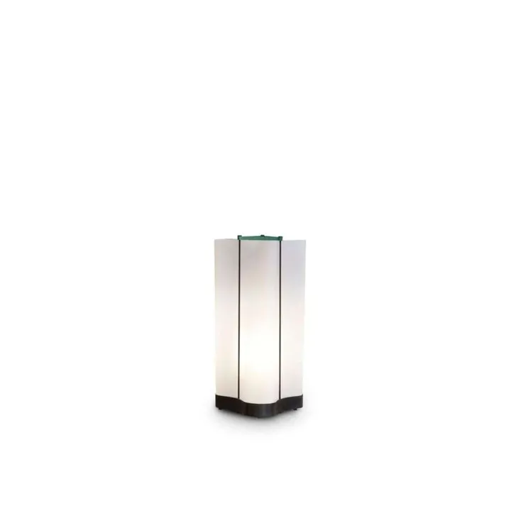 Nemo Lampe Cabanon Sort Zink/grøn – bordlampe — produktfoto