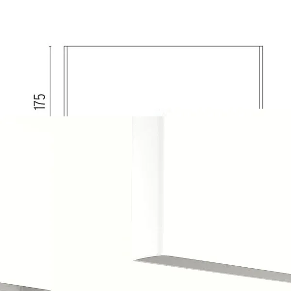 Flos Climber Down 275 Grå – udendørslampe — produktfoto