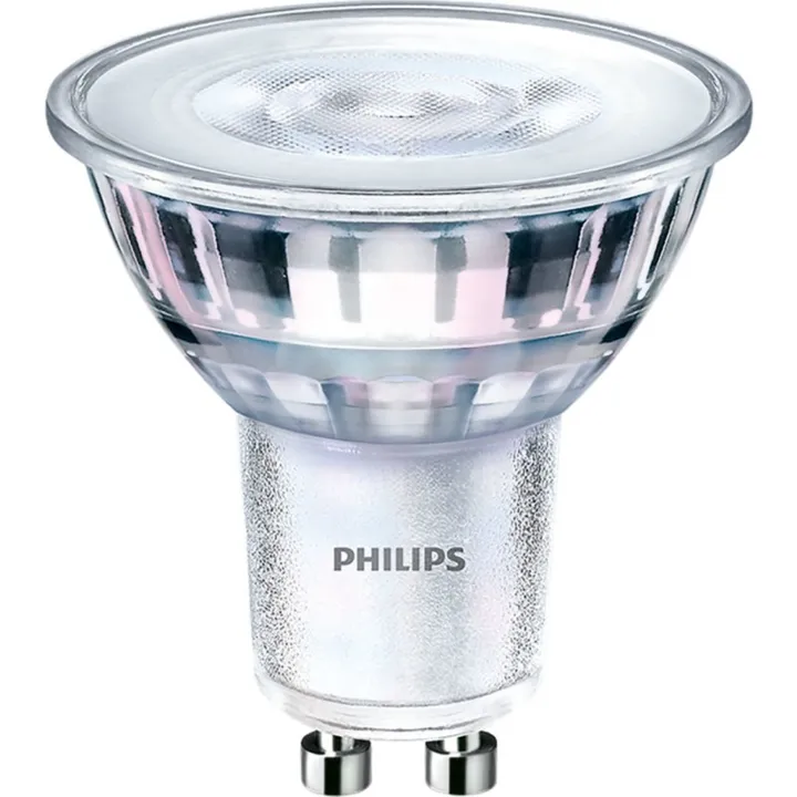 Philips CorePro GU10 spotpære, 3000K, 4W – pære — produktfoto