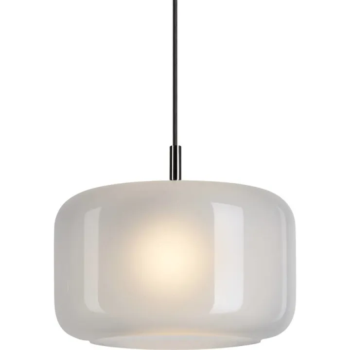 SLV Pantilo , hvid/krom, Ø28 cm – pendel — produktfoto