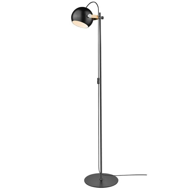 Halo Design D.C Ø18 Sort/Eg – gulvlampe — produktfoto