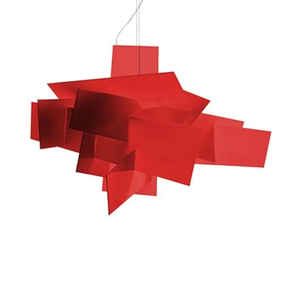Foscarini Big Bang LED Rød – pendel — produktfoto