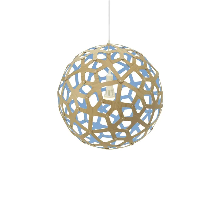 David Trubridge Coral Ø60 Blå – pendel — produktfoto