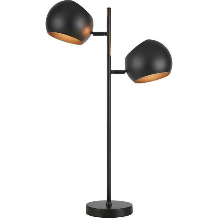 Markslöjd Edgar , sort – bordlampe — produktfoto