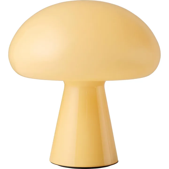 GUBI Obello Mellow Yellow – transportabel bordlampe — produktfoto