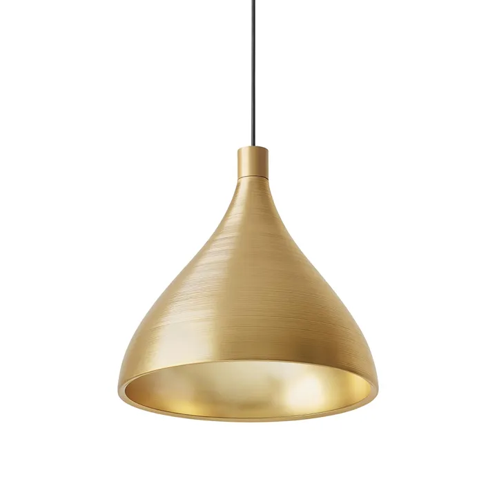 Pablo Designs Swell Single XL Medium Messing – pendel — produktfoto