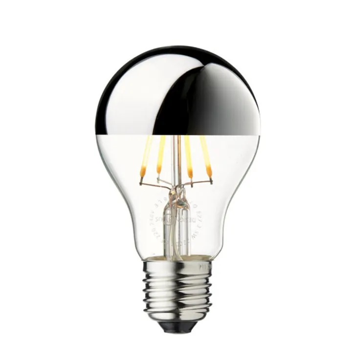 Design By Us Arbitrary E27 Pære Ø6 Sølv – pære — produktfoto