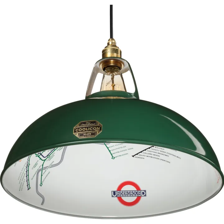 Coolicon Original 1933 Underground , grøn, Ø40 cm – pendel — produktfoto