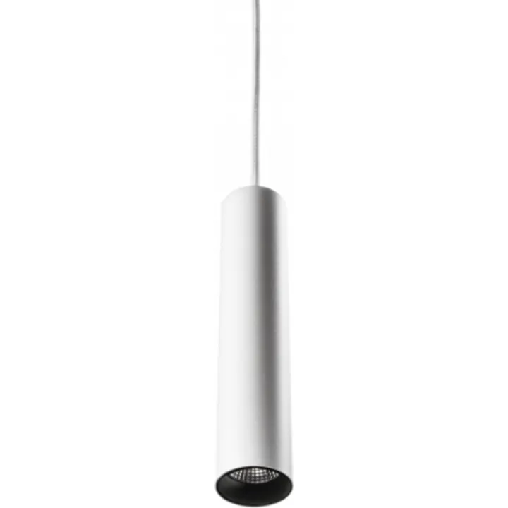 SG Armaturen SG Zip Tube Micro skinnependel, 2700K, hvid – pendel — produktfoto