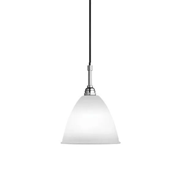 GUBI Bestlite BL9S Lille Krom/Porcelæn – pendel — produktfoto