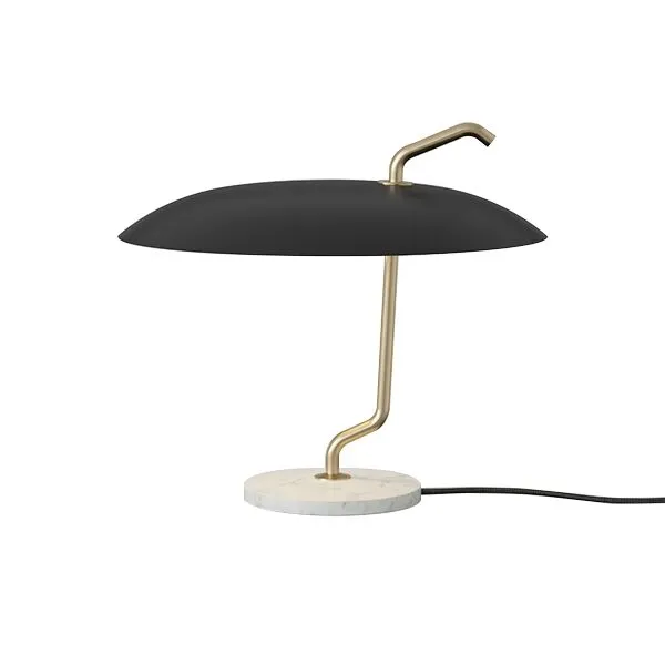 Astep Model 537 Sort/Hvid – bordlampe — produktfoto