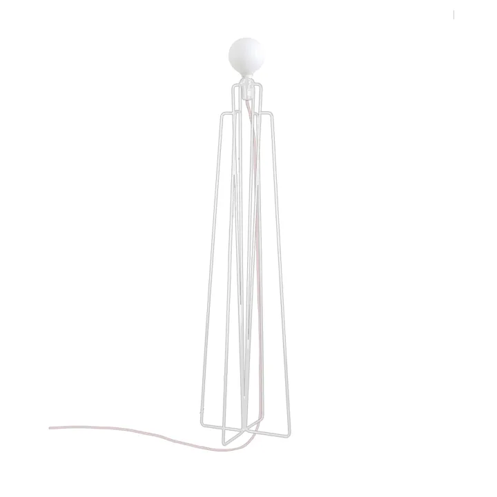 Grupa Model 1 Hvid/Hvid – gulvlampe — produktfoto