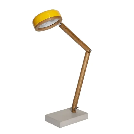 Piffany Copenhagen HIPP , ask/beton - Copenhagen gul – bordlampe — produktfoto