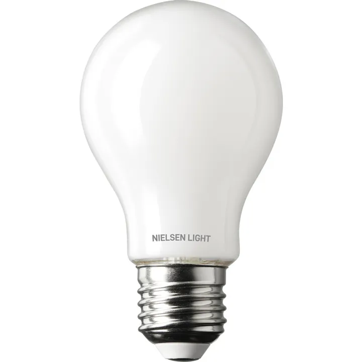 Nielsen Light E27 standardpære, 2700K, 8,5W – pære — produktfoto