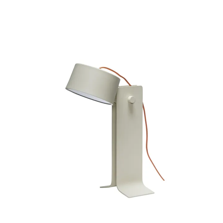 Hübsch Crea Sand/Orange – bordlampe — produktfoto