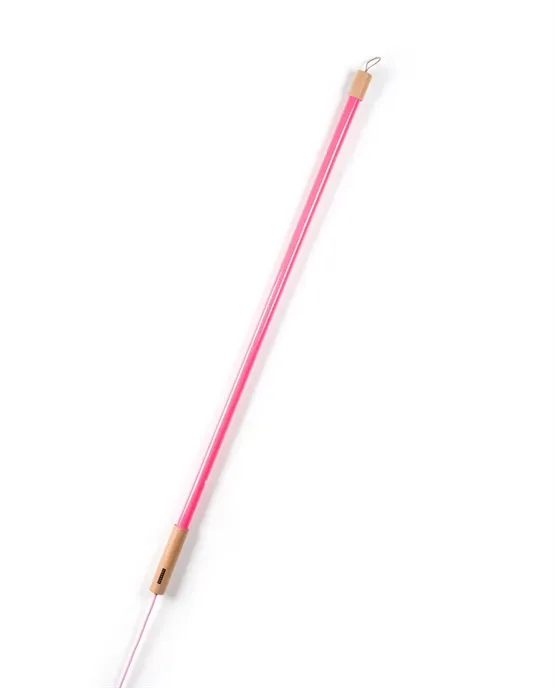Seletti Linea lampe, pink – pendel — produktfoto