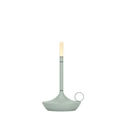 Graypants Wick PRO S Sage Green – transportabel bordlampe — produktfoto