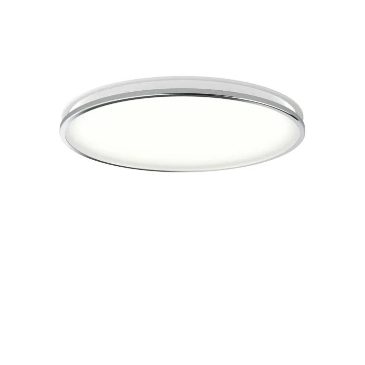 Louis Poulsen AJ Munkegaard Ø46 3000K & Dali/Switch-Dim High Lustre Chrome – loftlampe — produktfoto