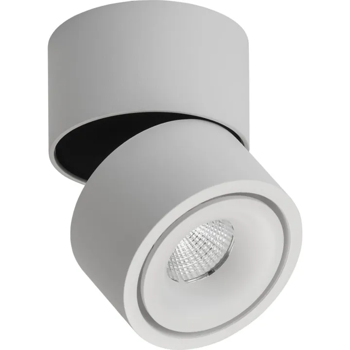 Antidark Easy Mini påbygningsspot, justerbar lysfarve, hvid – spot — produktfoto