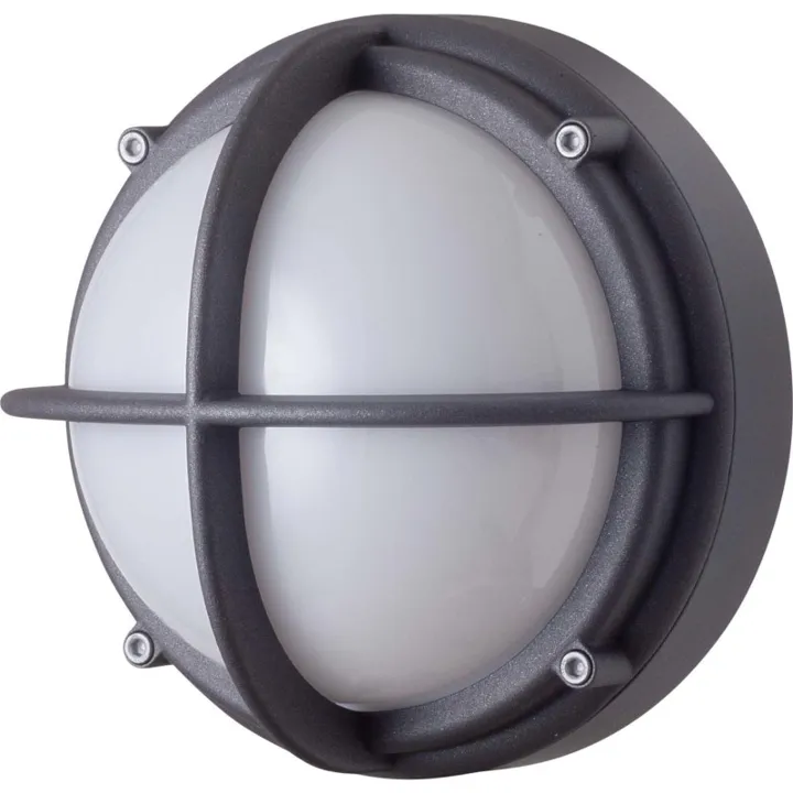 Louis Poulsen skotlampe, 4000K, uafskærmet, opal grå – udendørslampe — produktfoto