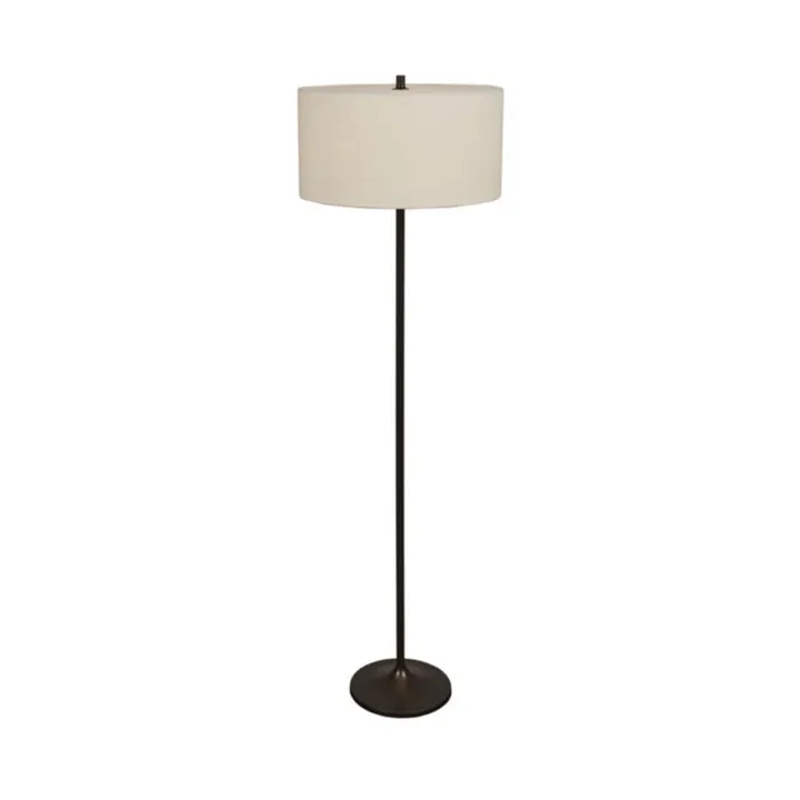Belid Soft Hvid / Bronze – gulvlampe — produktfoto