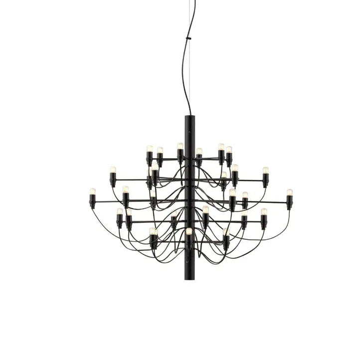 Flos 2097 / 30 Mat Sort LED – lysekrone — produktfoto