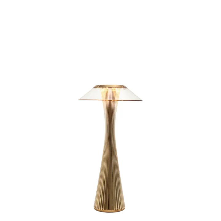 Kartell Space Guld – bordlampe — produktfoto