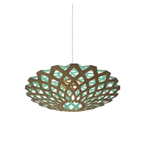 David Trubridge Flax Aqua – pendel — produktfoto