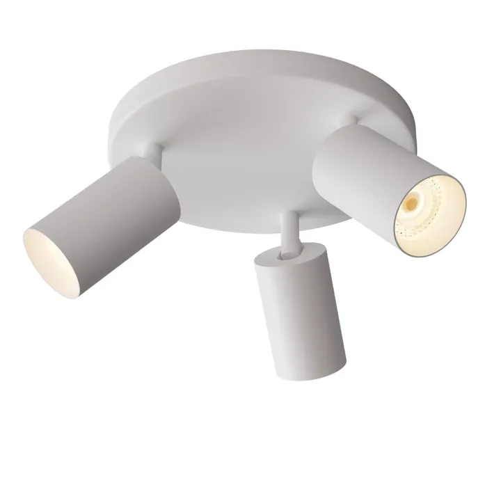 Edgeform Canspot 55 Triple Round Spot Hvid – spot — produktfoto