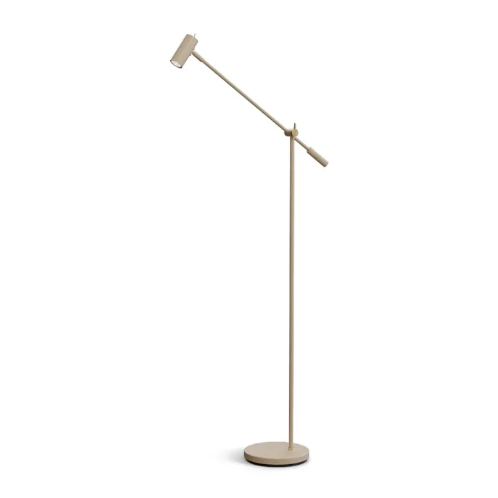 Belid Cato Nougat/Messing – gulvlampe — produktfoto